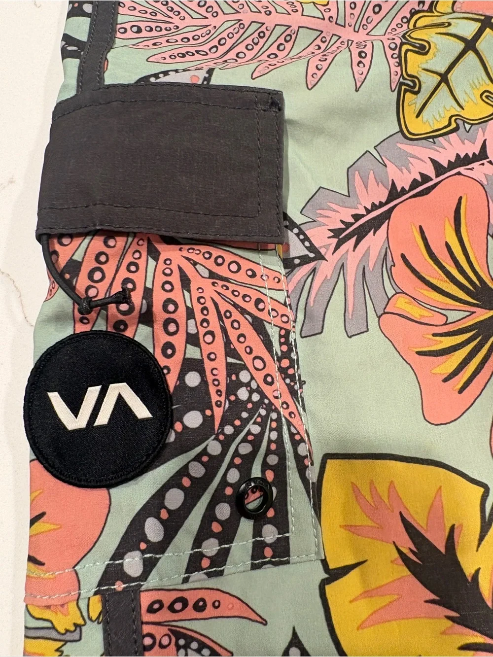 RVCA Boys (Size 25) Floral Boardshorts